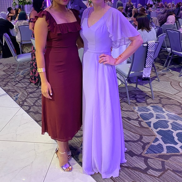 AZAZIE Bridesmaid Dress in Lilac - Picture 3 of 3